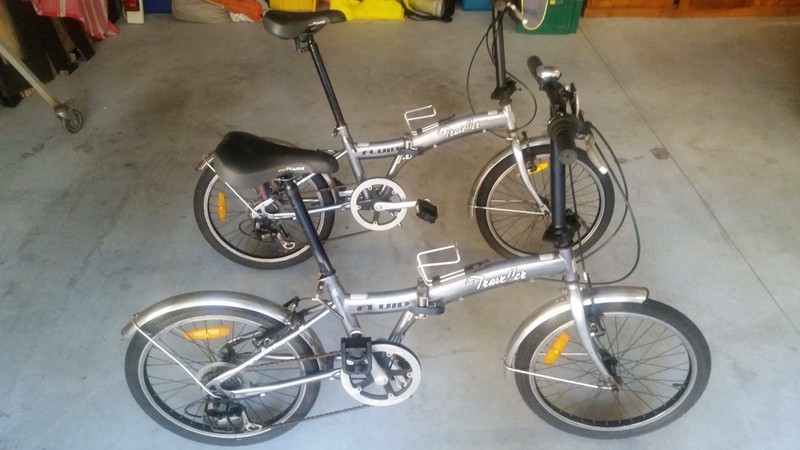 fluid folding bike